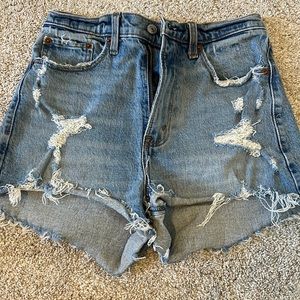 Curve love high rise mom shorts